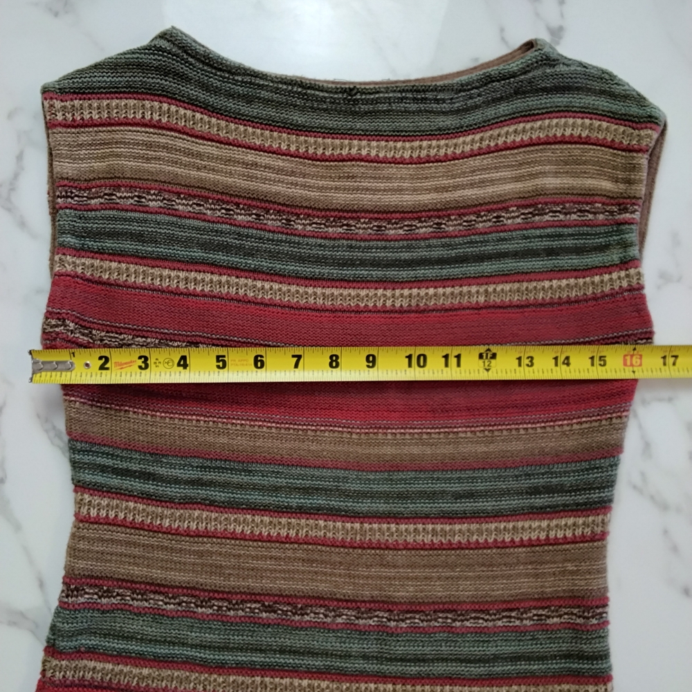 Ralph Lauren Sleeveless Cotton/Linen Sweater Vest. Size Small - Picture 6 of 7